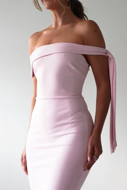 Amalthea Off the Shoulder Midaxi | Pink