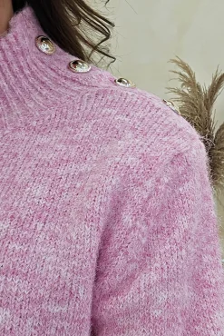 Ayda Cosy Knitted Jumper | Pink