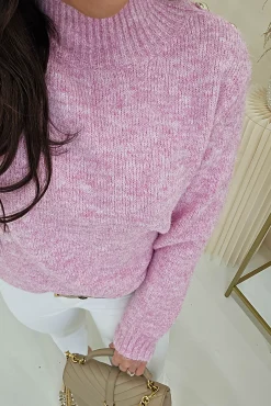 Ayda Cosy Knitted Jumper | Pink