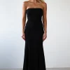 Charla Bodycon Maxi Gown | Black