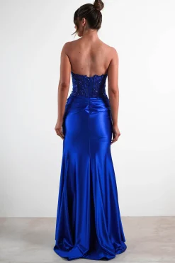 Dallas Luxe Embellished Gown | Royal Blue
