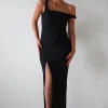 Eloise Bodycon Midaxi Dress | Black