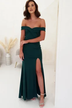 Felicity Bodycon Gown | Dark Green
