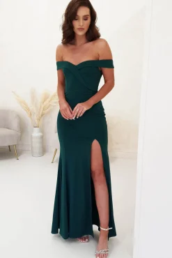 Felicity Bodycon Gown | Dark Green
