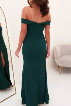 Felicity Bodycon Gown | Dark Green