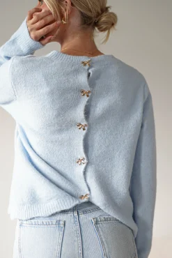 Kala Gold Bow Detail Jumper | | Blue