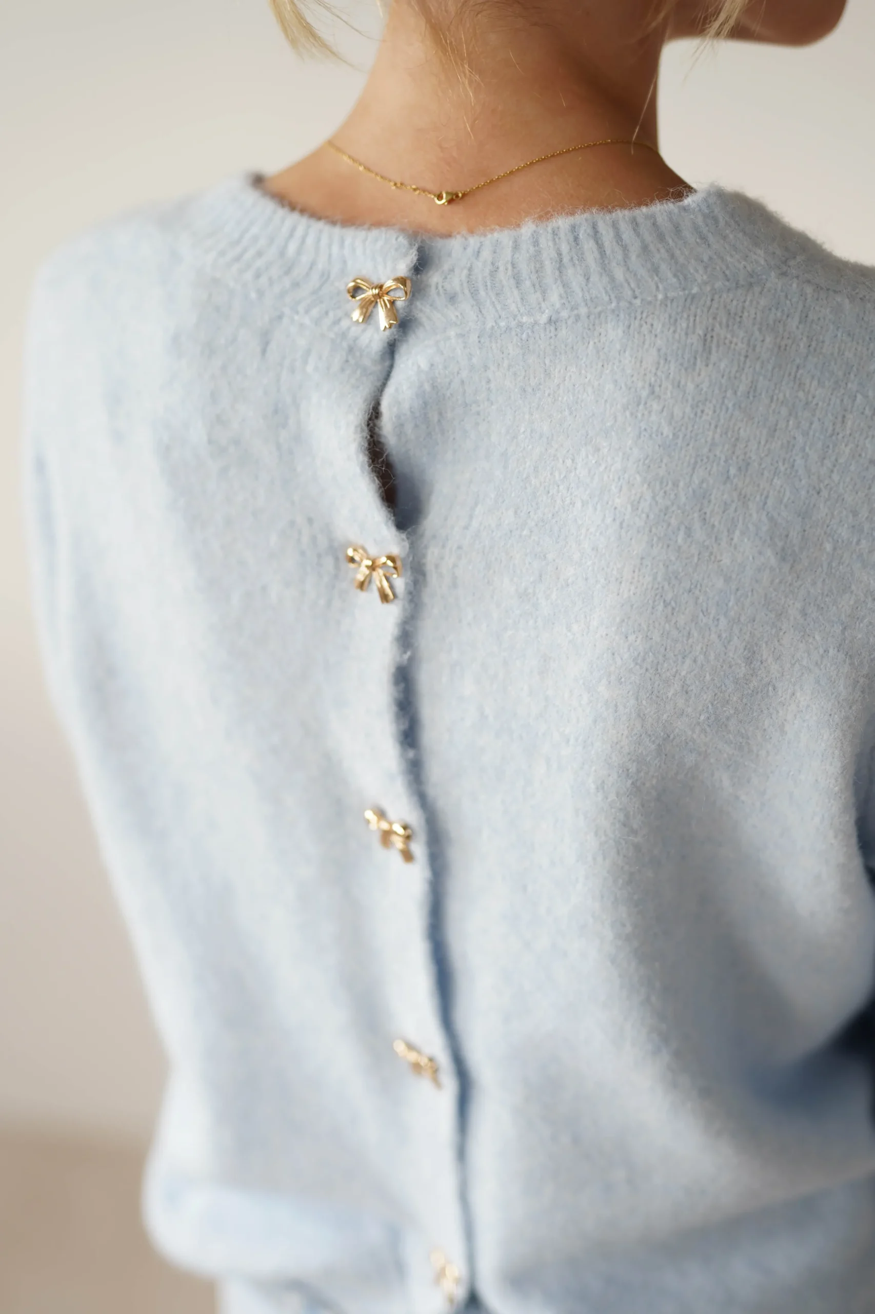 Kala Gold Bow Detail Jumper | | Blue