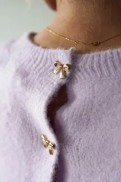 Kala Gold Bow Detail Jumper | | Lilac