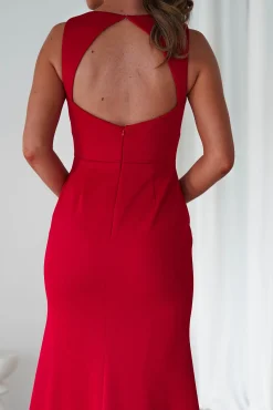 Kleo Bodycon Gown | Red