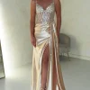 Leonardo Diamante Bodycon Gown | Gold