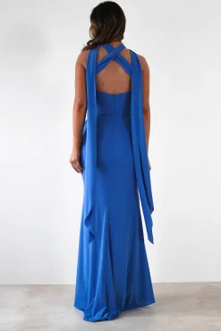 Lisa Multiway Chiffon Gown | Blue