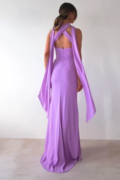 Lisa Multiway Chiffon Gown | Lilac