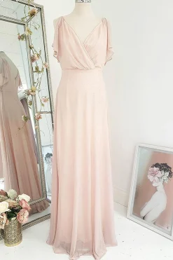 Lydia Maxi Dress Pink Glitter