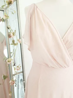 Lydia Maxi Dress Pink Glitter