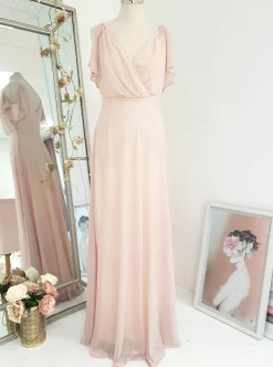 Lydia Maxi Dress Pink Glitter