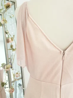 Lydia Maxi Dress Pink Glitter