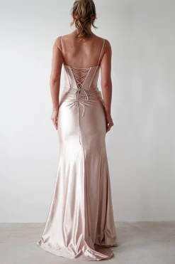 Meaghan Bodycon Gown | Champagne