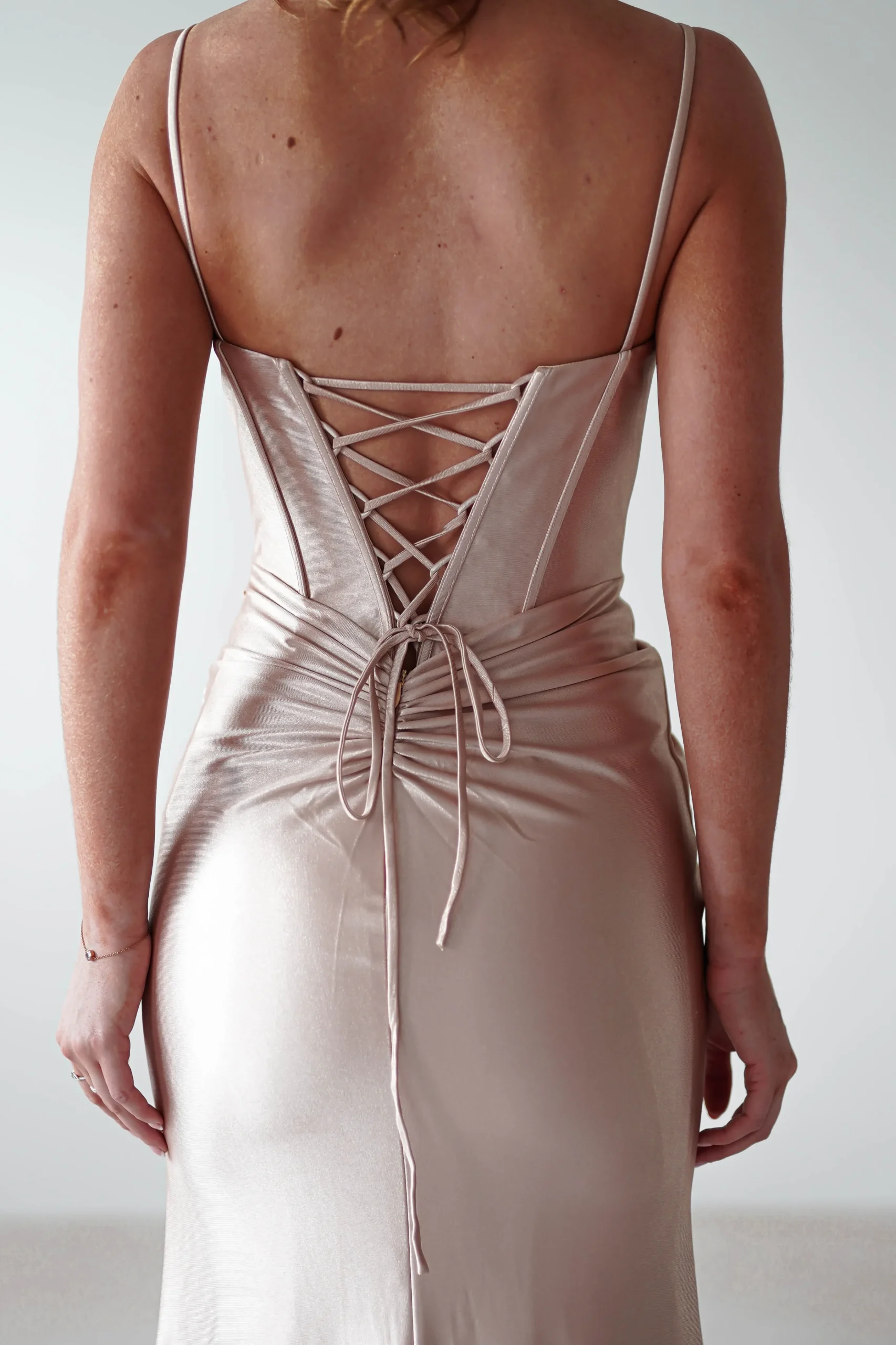 Meaghan Bodycon Gown | Champagne