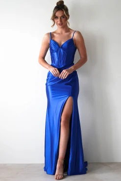 Meaghan Bodycon Gown | Royal Blue
