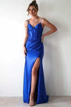 Meaghan Bodycon Gown | Royal Blue