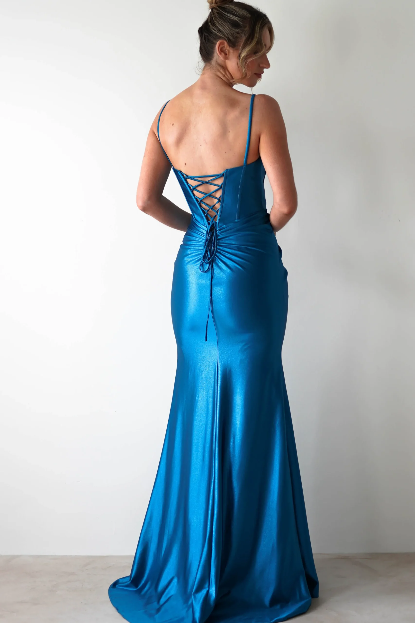 Meaghan Bodycon Gown | Turquoise