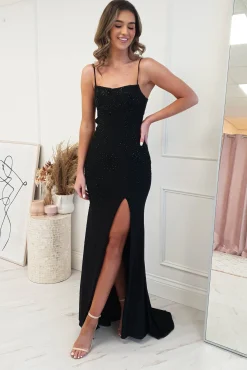 Obsession Diamond Gown | Black