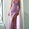Perla Embellished Gown | Lilac