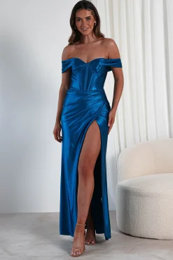 Serena Off The Shoulder Gown | Peacock