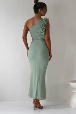 Sydney Bodycon Maxi Dress | Sage