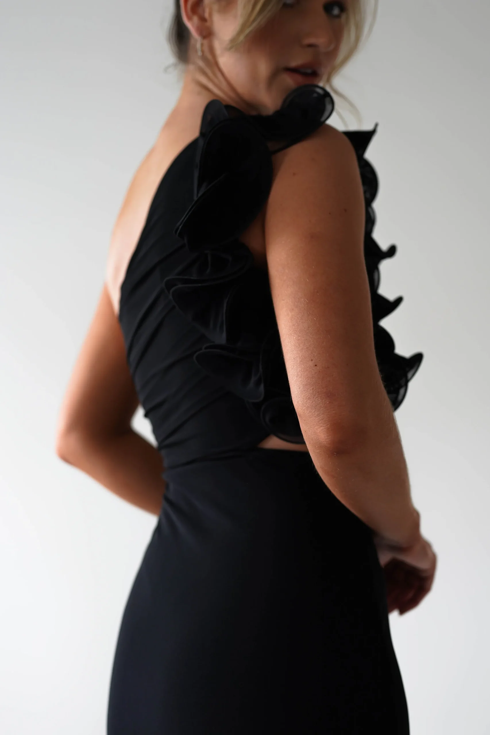 Sydney Bodycon Maxi Dress | Black