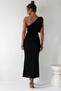 Sydney Bodycon Maxi Dress | Black