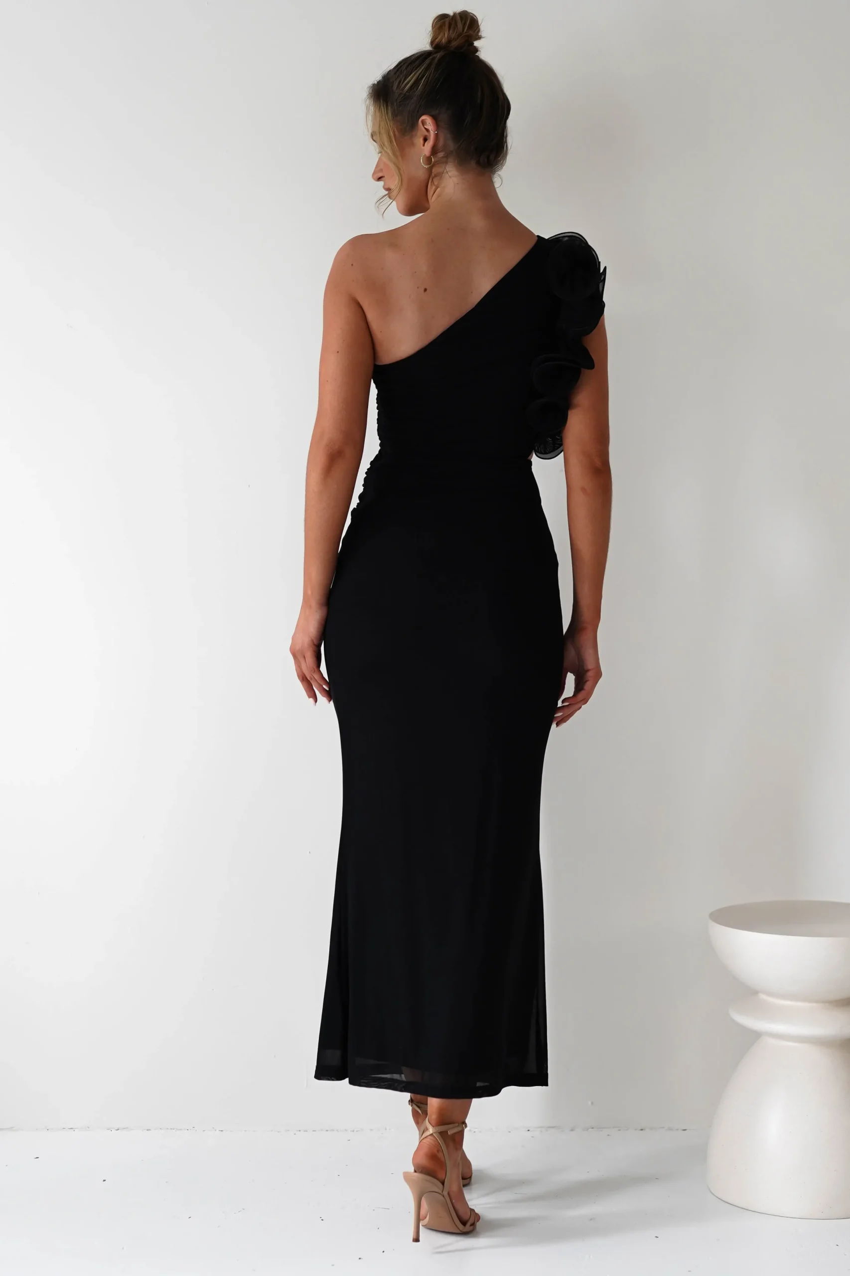 Sydney Bodycon Maxi Dress | Black