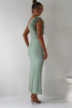 Sydney Bodycon Maxi Dress | Sage
