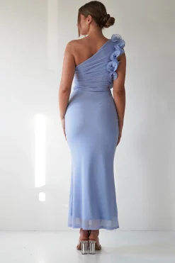 Sydney Bodycon Maxi Dress | Blue